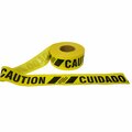 Cordova Barricade Tape, CAUTION/CUIDADO, 6 mil, 12PK TR60103